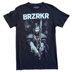 BRZRKR Sword T Shirt Keanu Reeves BOOM! Comic Black And White Men’s S